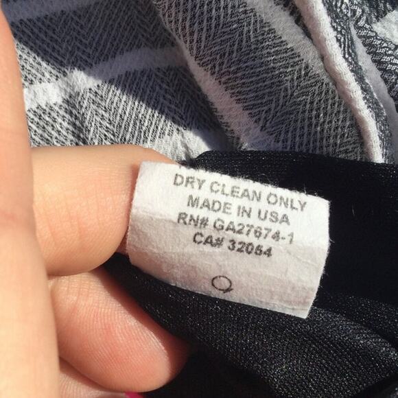 Eva Franco Womens Saybrook Dress Size 10 Gray White Striped Cotton Anthropologie - Picture 13 of 13